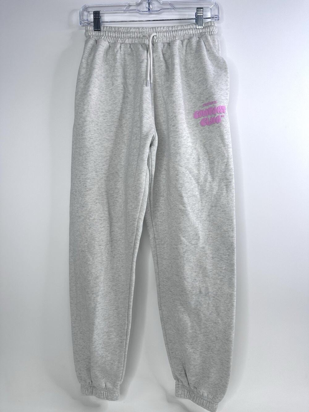 White Fox Comfort Club Preppy Streetwear Lounge Gorpcore Slouchy Sweat Pant S